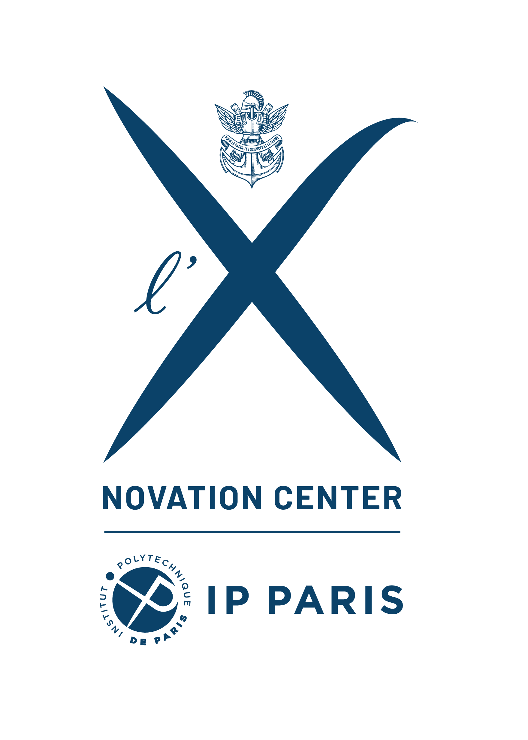 Novation center – bleu vertical